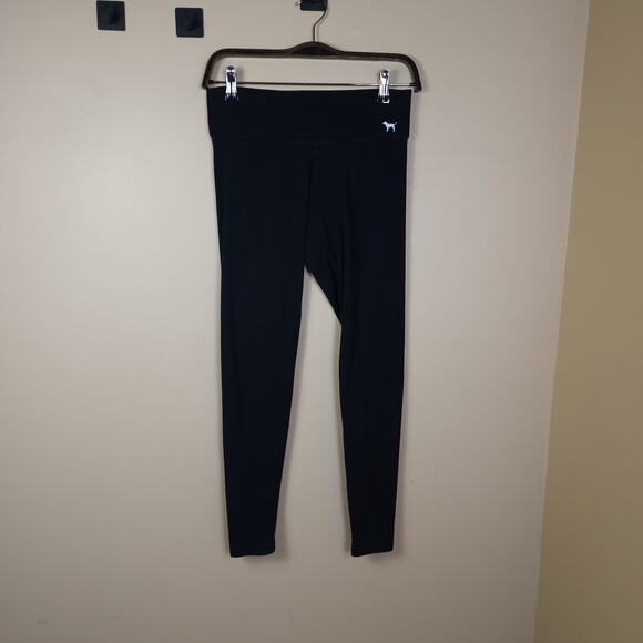 Victoria's Secret Pink Yoga Pants in Black Size XS - Picture 1 of 9